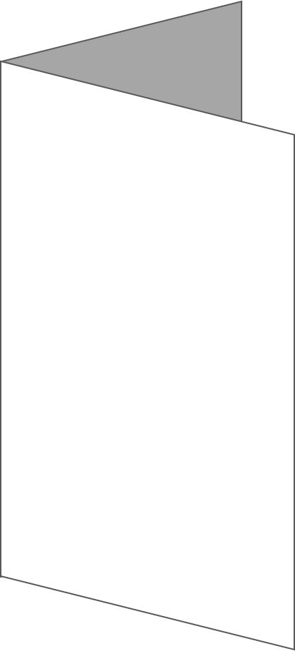 Bäume - DIN A5 Faltkarte hoch