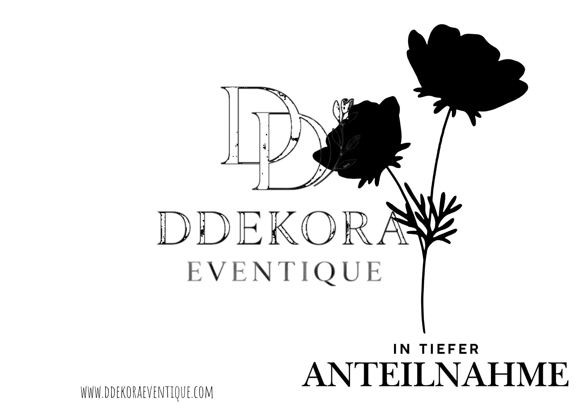 Blume 10 - DIN A5 Faltkarte hoch