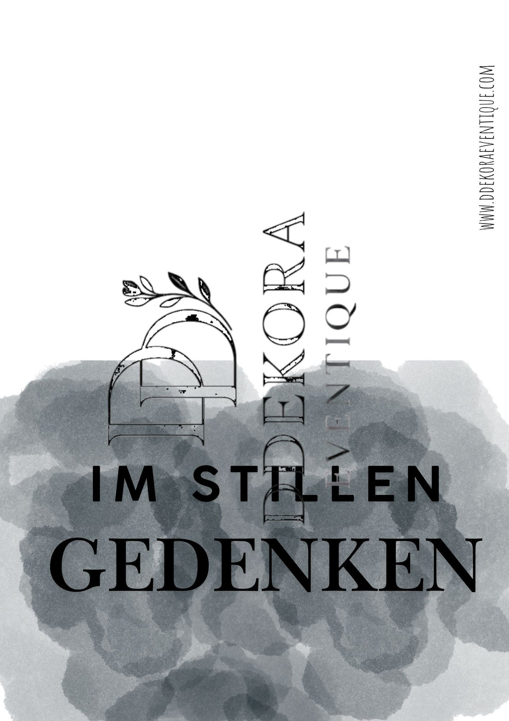 Wolken 2 - DIN A5 Faltkarte quer