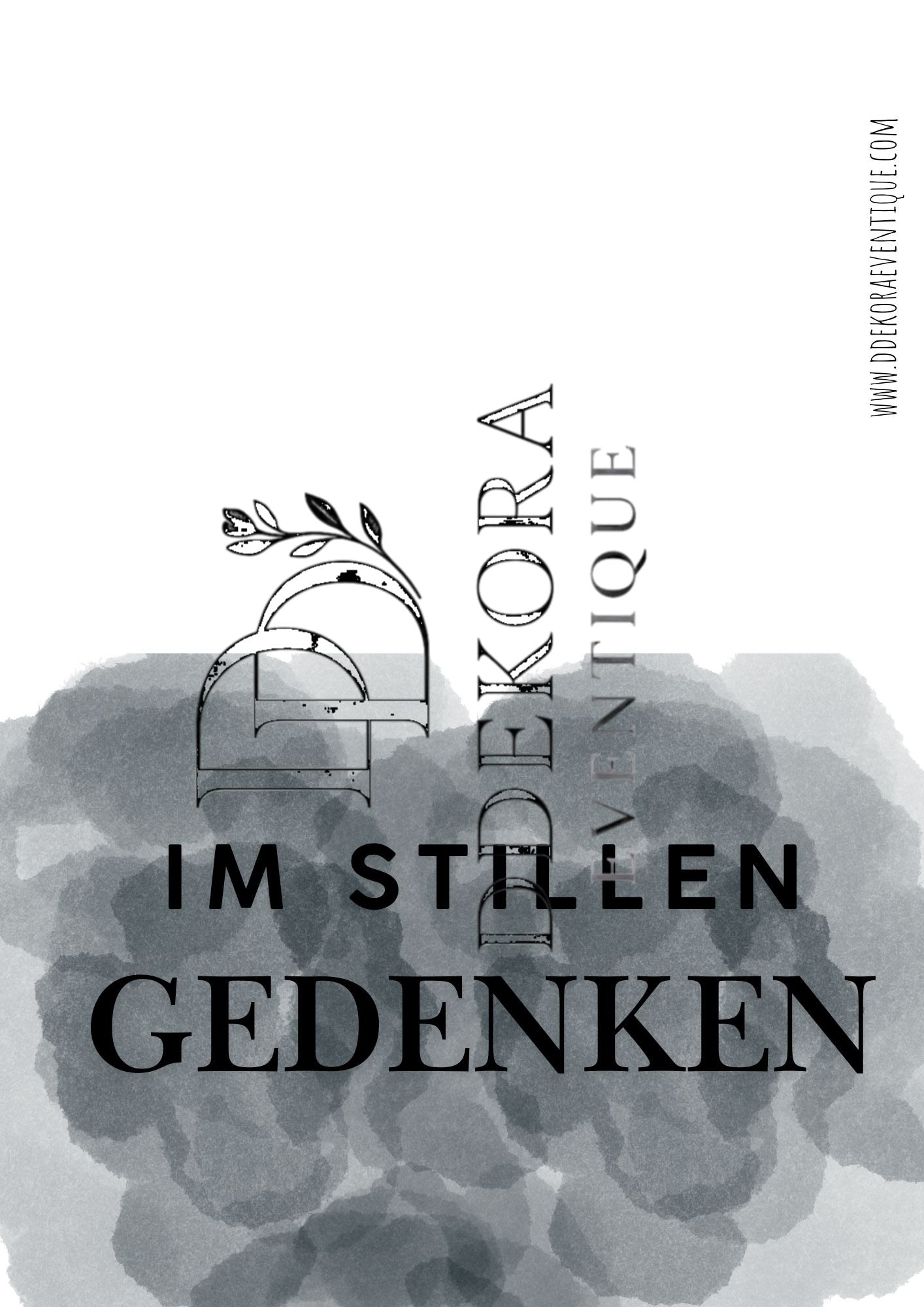 Wolken 2 - DIN A5 Faltkarte quer